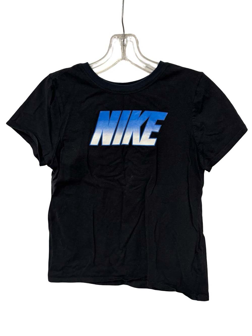 Nike Black T-Shirt with White Logo